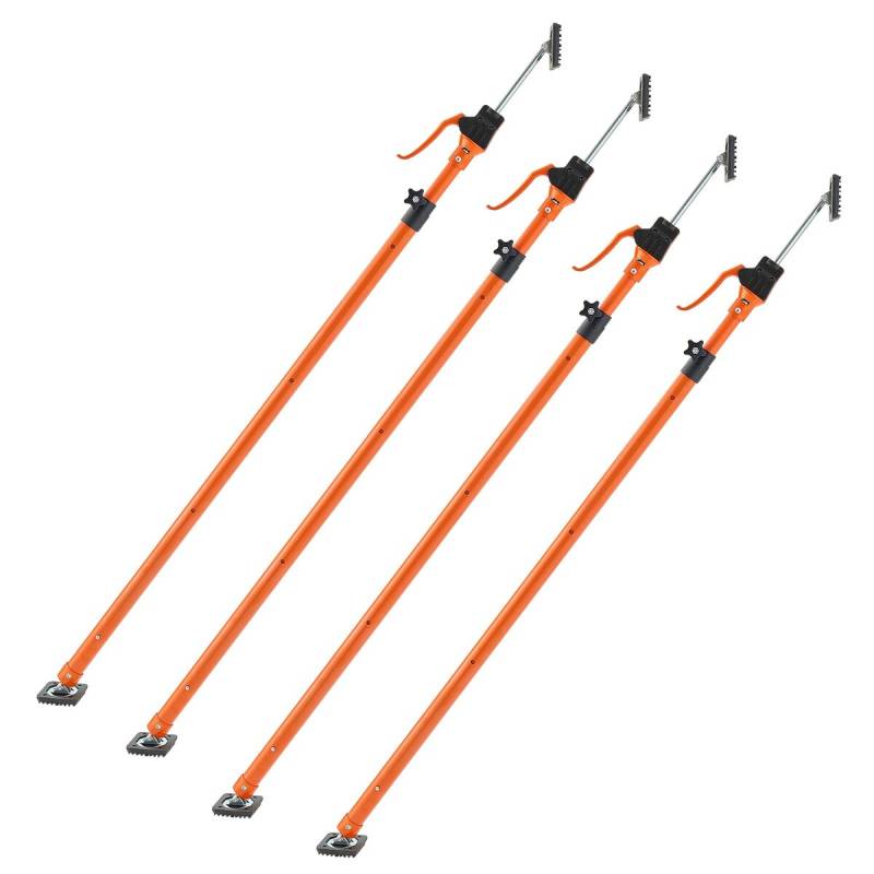 Spintelės kėlimo atramos, 4 vnt, 125-291 cm0