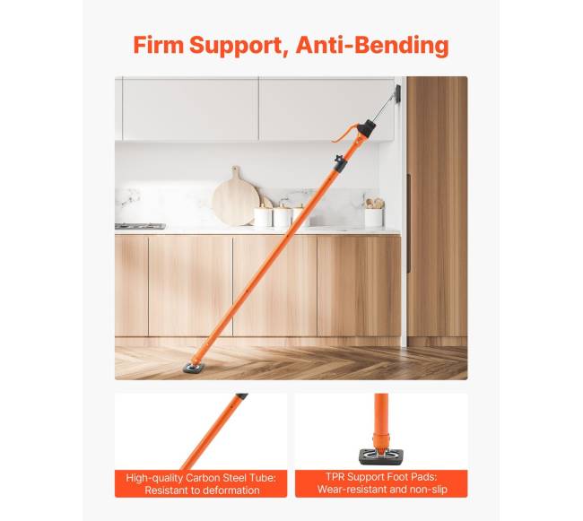 Spintelės kėlimo atramos, 4 vnt, 125-291 cm5