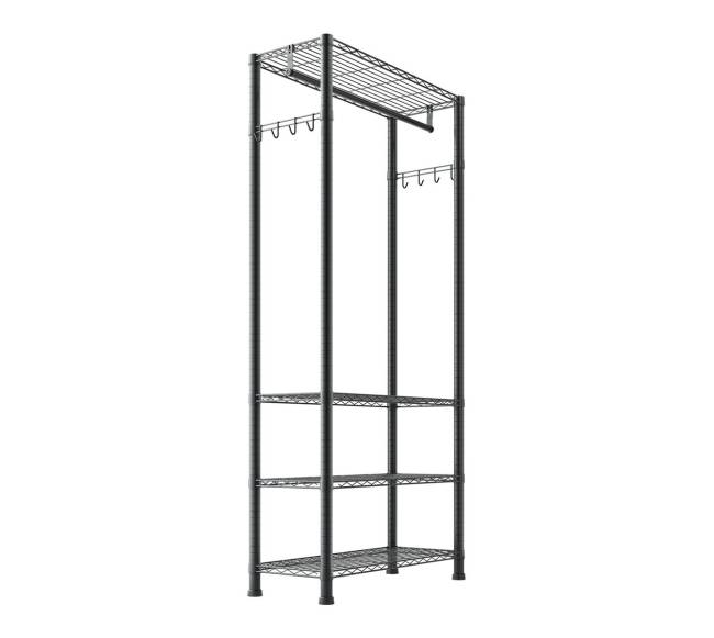 drabužių stovas su 4 reguliuojamais lygiais9