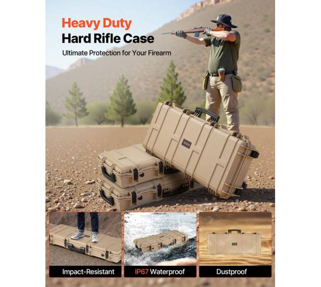 Tvirta rakinama šautuvų dėžė ant ratukų1