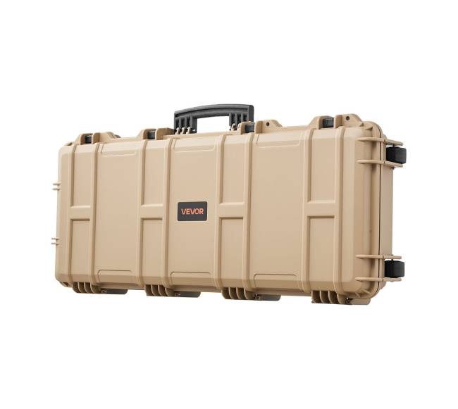 Tvirta rakinama šautuvų dėžė ant ratukų9