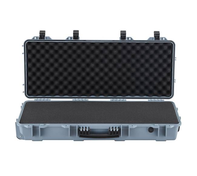 Tvirta šautuvo dėklas su užraktu ir putų sluoksniais8