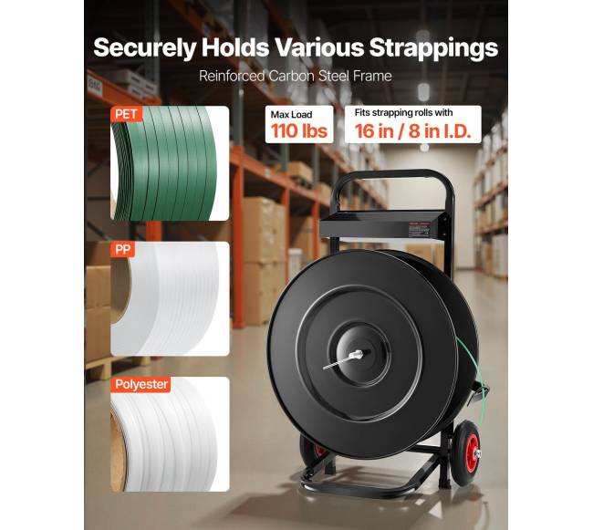 Diržų vežimėlis su stabdymo sistema1