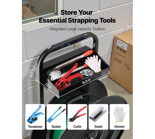 Diržų vežimėlis su stabdymo sistema5