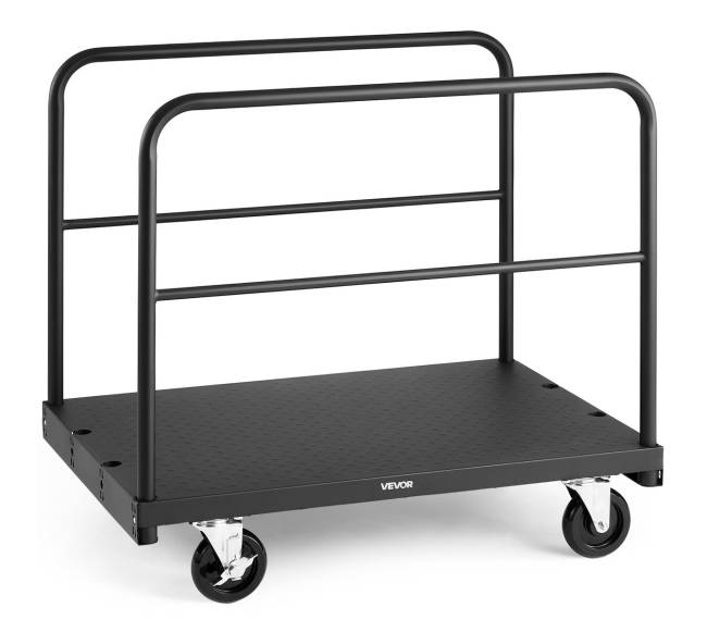 Gipso plokščių vežimėlis su 816 kg apkrova0