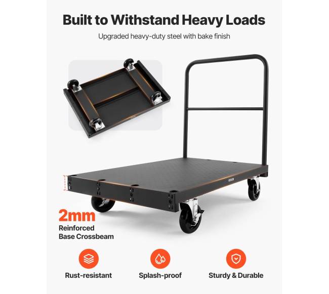 Gipso plokščių vežimėlis su 816 kg apkrova5