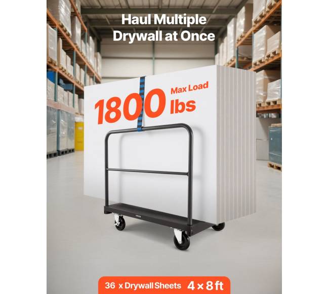 Gipso kartono vežimėlis su 816 kg apkrova1