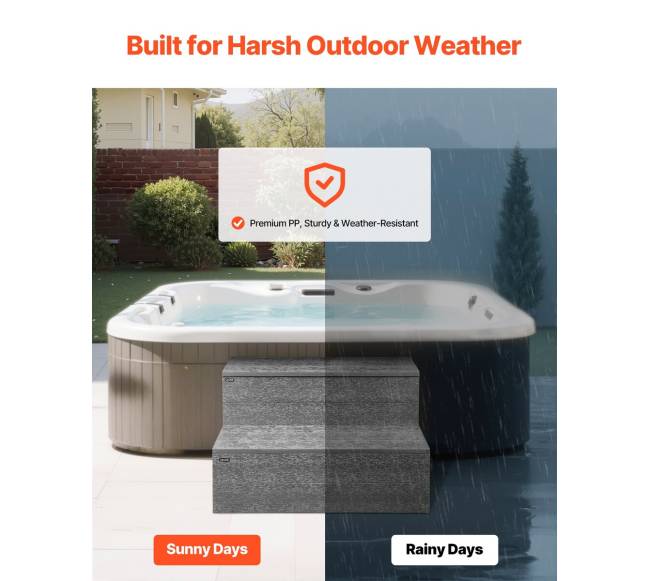 Dviejų pakopų laipteliai lauko spa3