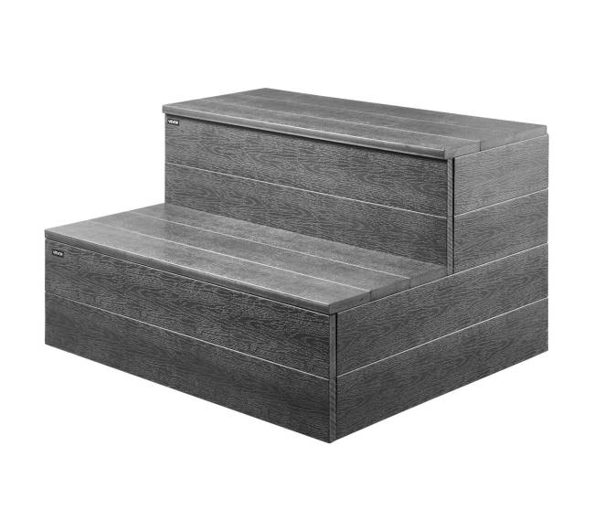 Dviejų pakopų laipteliai lauko spa8