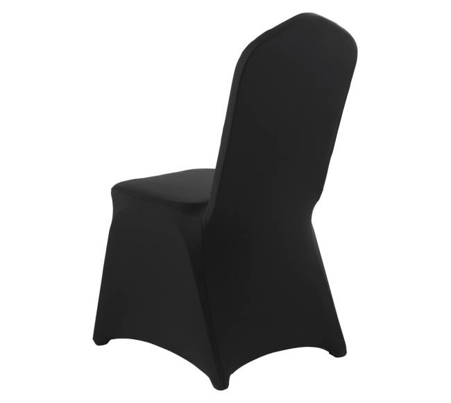 150 juodų kėdžių užvalkalų komplektas10