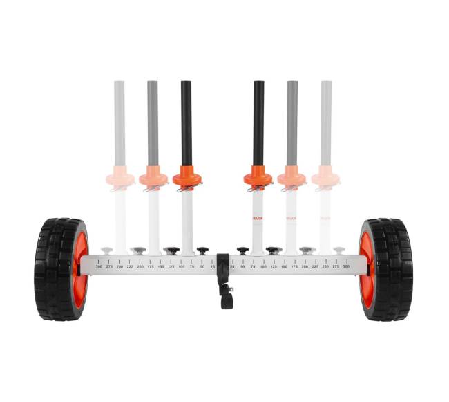 Kanojų ir baidarių vežimėlis su 25 cm PU ratais0