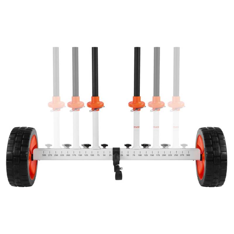 Kanojų ir baidarių vežimėlis su 25 cm PU ratais0