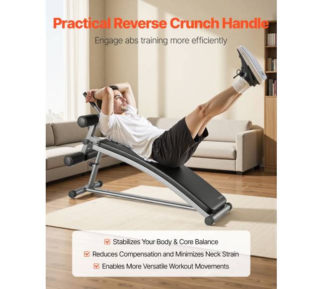 Gulėjimo suolas su atrama pilvo raumenims4