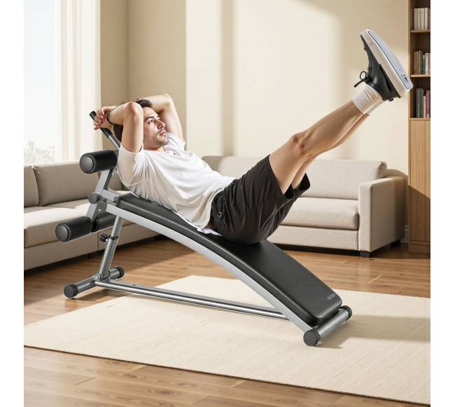 Gulėjimo suolas su atrama pilvo raumenims7