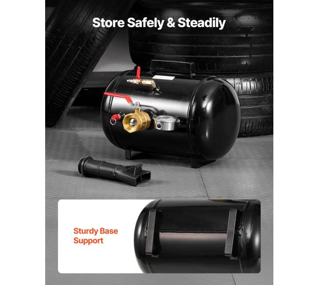 Oro padangų sėkimo įrankis, 18.9 L, 87-116 PSI5