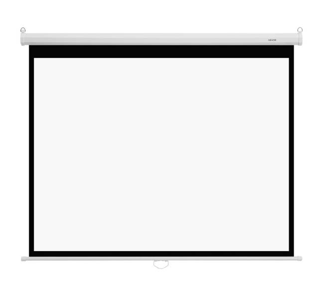Rankinė projekcinė ekrano siena 4:3 formatas10