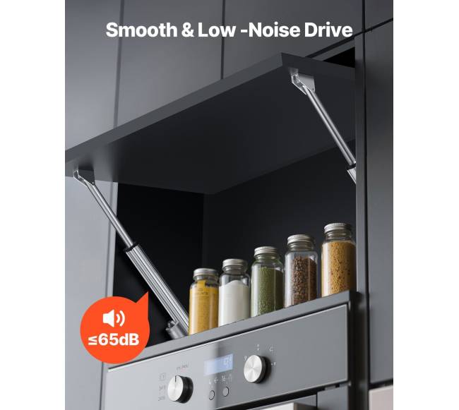 12V linijinis pavaras, 305 mm eiga, IP654