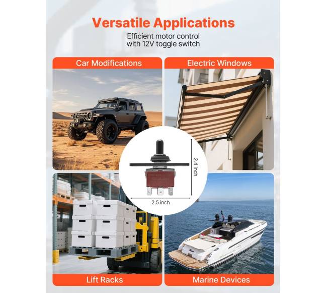 6 kontaktų momentinis perjungimo jungiklis6