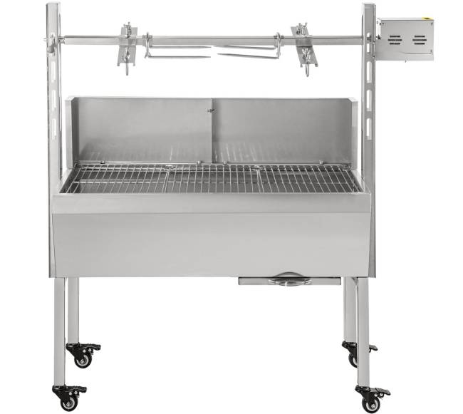 Grilis su įmontuotu iešmu 60 kg lauko naudojimui9