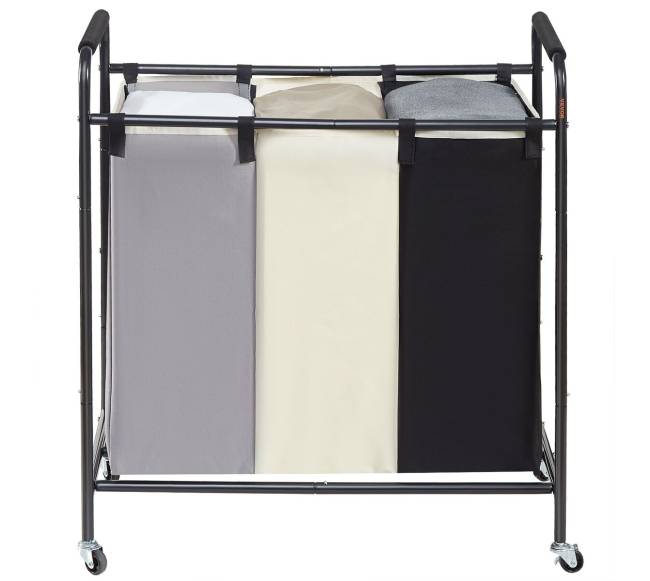 3 skyrių skalbinių krepšys su ratukais8