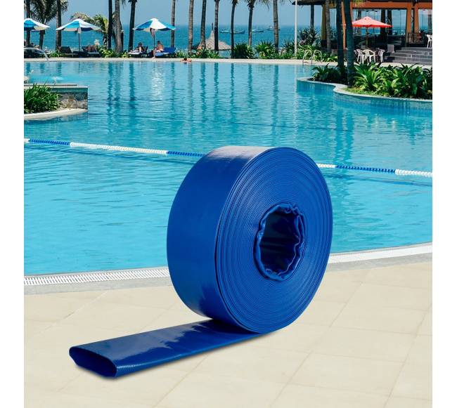 Išleidimo žarna PVC, 4" x 32 m, mėlyna7