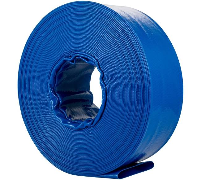 Išleidimo žarna PVC, 4" x 32 m, mėlyna10