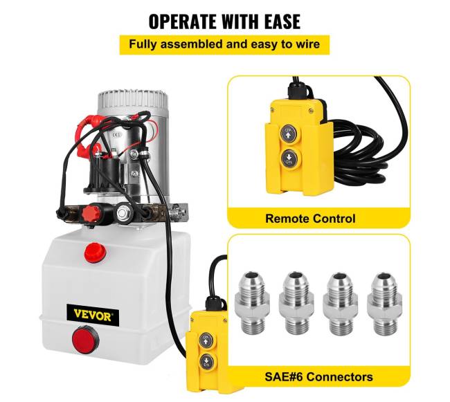 Hidraulinis dvigubo veikimo siurblys 3 litrų talpos3