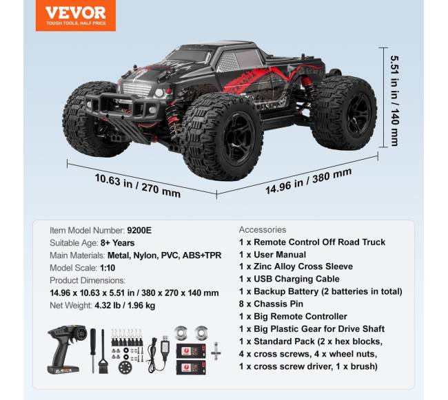 Nuotolinio valdymo visureigis vaikams6