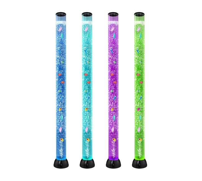 Lempos burbulų vamzdis su 16 spalvų 150 cm0