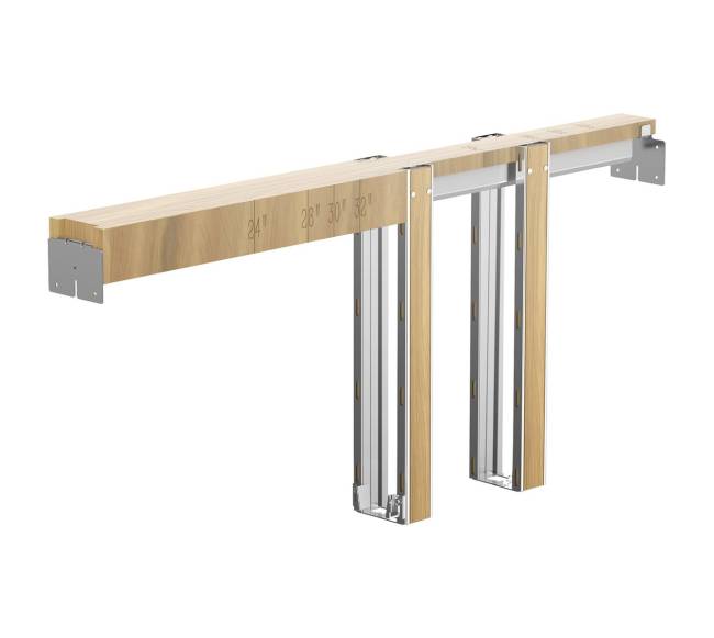 Stumdomų durų rėmas su švelniu uždarymu0