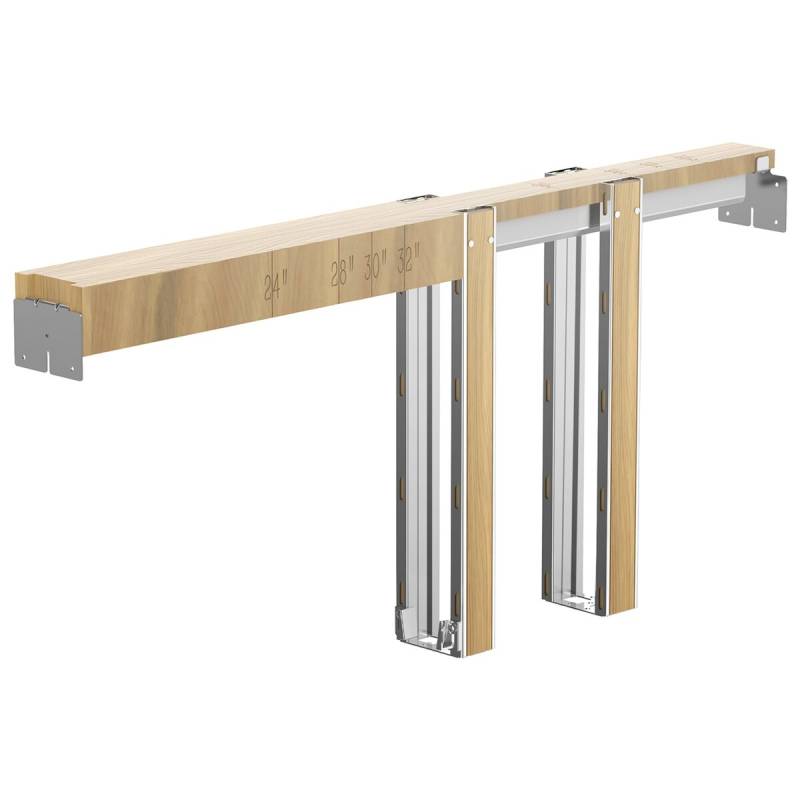 Stumdomų durų rėmas su švelniu uždarymu0