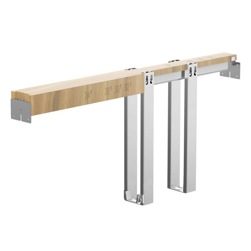 Kišeninių durų rėmo komplektas 610-813 mm pločio durims0