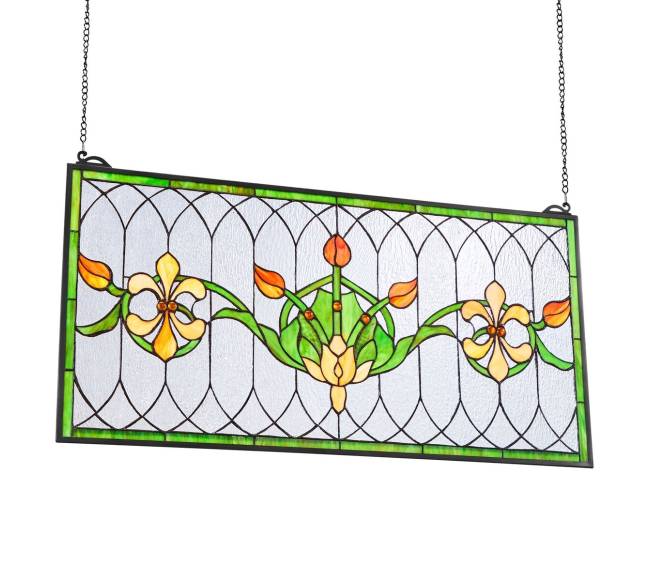 Vitro lango panelė 810 x 433 mm, tiffany stilius10