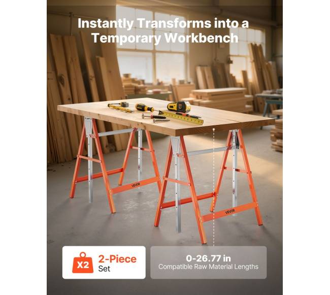 Sulankstomi arkliai pjūklams 2 vnt.1