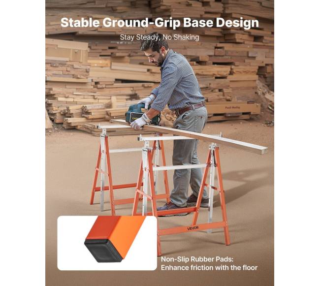 Sulankstomi arkliai pjūklams 2 vnt.4