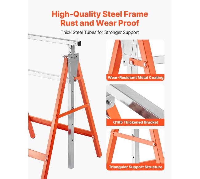 Sulankstomi arkliai pjūklams 2 vnt.5