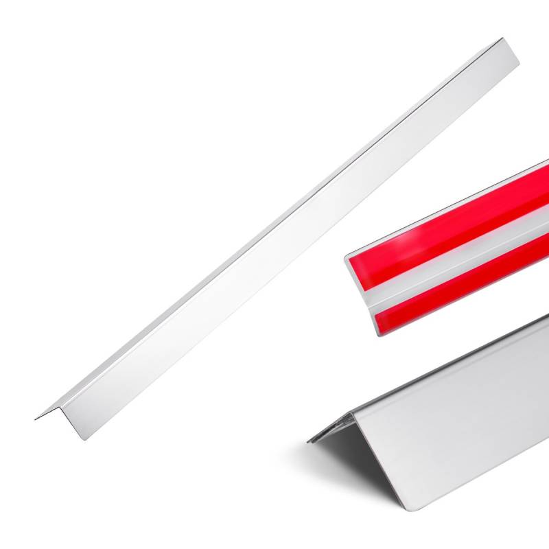 Nerūdijančio plieno sienelės kampo apsauga0