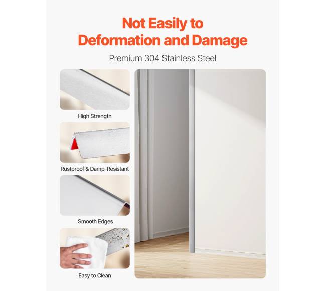 Nerūdijančio plieno sienelės kampo apsauga2