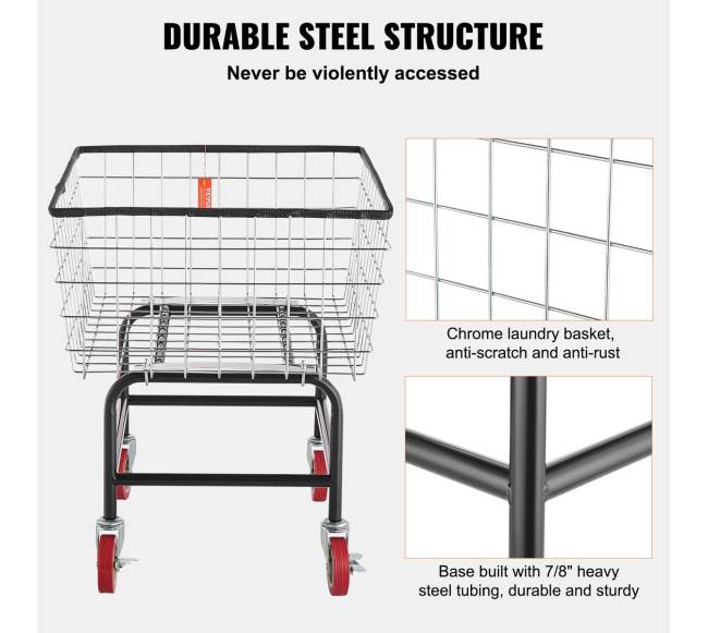 Skalbyklos vežimėlis su ratukais3