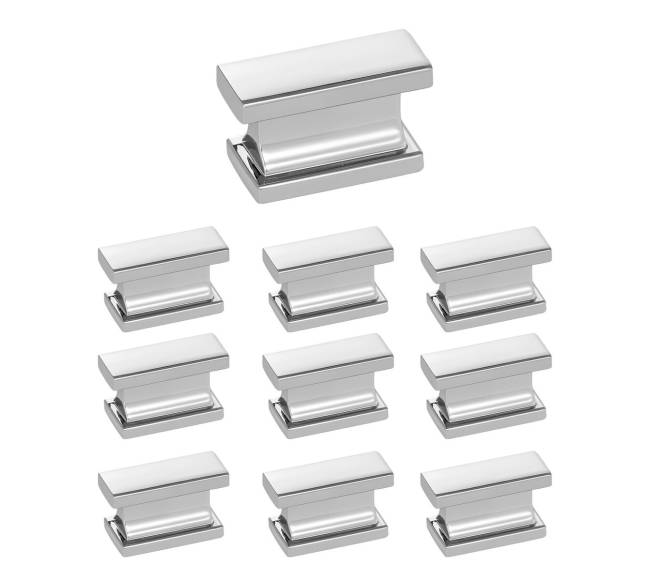 Stačiakampiai cinko lydinio durų rankenėlės0