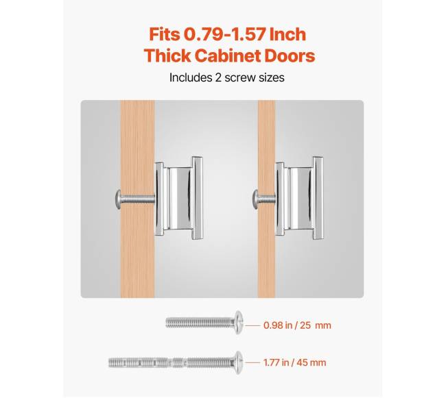 Stačiakampiai cinko lydinio durų rankenėlės3