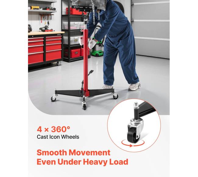 Hidraulinis transmisijos keltuvas, 500 kg5