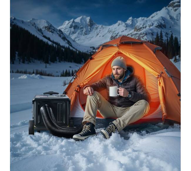 Dyzelinis šildytuvas su nuotoliniu valdymu7