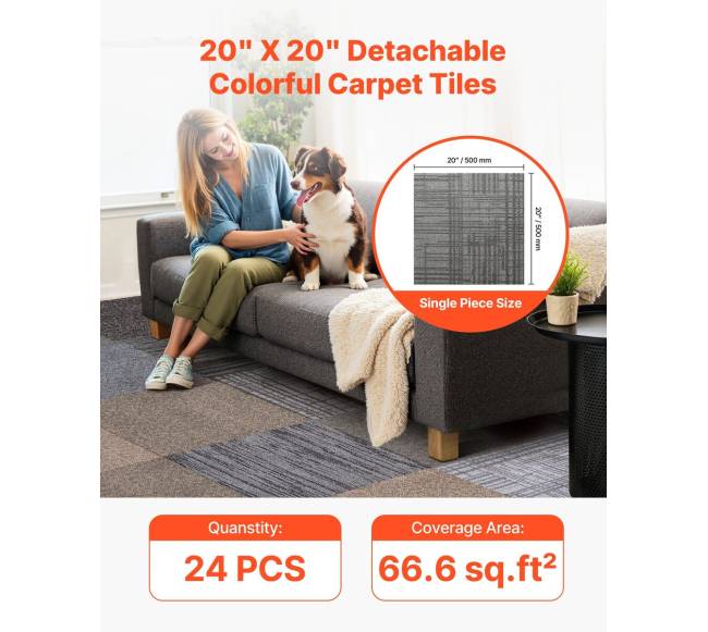 Daugkartinio naudojimo kiliminės plytelės 508 x 508 mm1