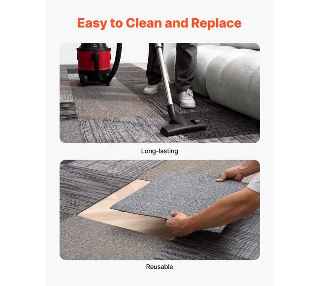 Daugkartinio naudojimo kiliminės plytelės 508 x 508 mm5