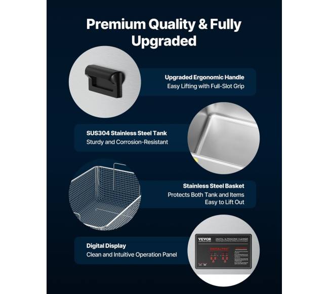 50 l ultragarso valymo įrenginys su ratukais4