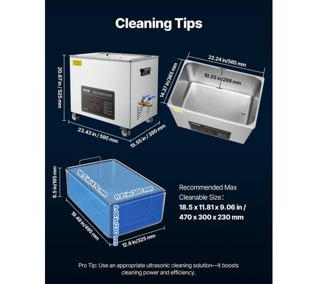 50 l ultragarso valymo įrenginys su ratukais6