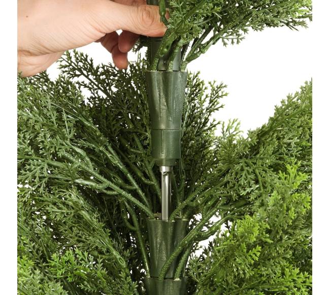 Dirbtinės kedro medžių figūros, 2 rinkiniai10