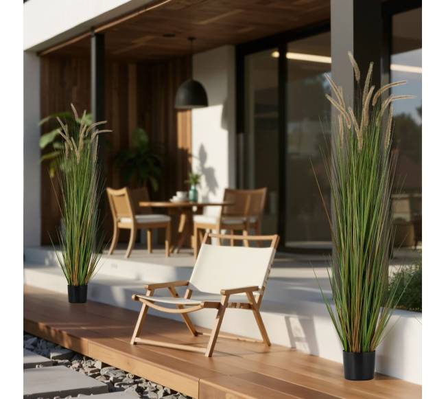 Dirbtinių žolių dekoratyvinių augalų rinkinys7