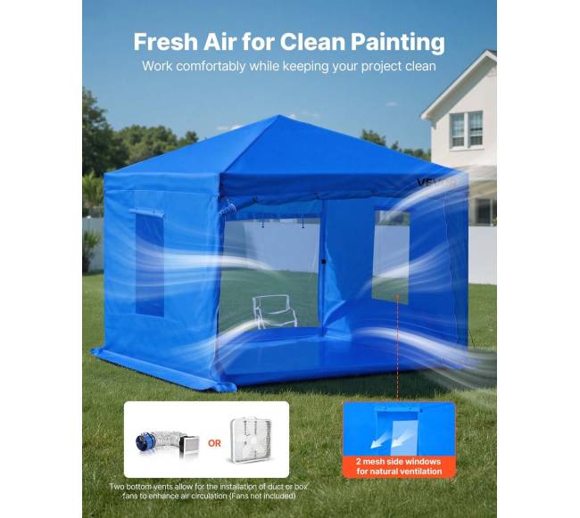 Nešiojama dažymo palapinė2